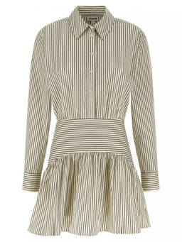 Staud - White Rocco dress (L)