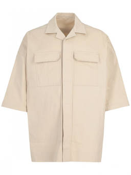 Rick Owens - Light Beige Oversized Shirt