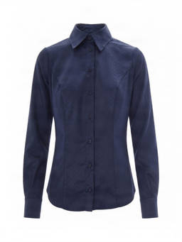 Elisabetta Franchi - Blue Slim Textured Shirt