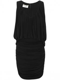 Saint Laurent - Black Short Jersey Dress (L)