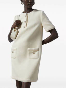 Gucci - White Wool Tweed Dress (M)