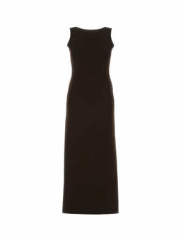 Gucci - Brown Crew Neck Long Dress (S)