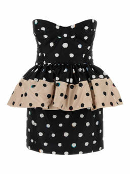Fendi - Black Sweetheart Neckline Dress