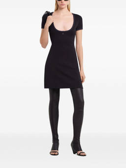 Courreges - Black Holistic Mini Dress