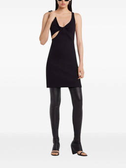 Courreges - Black Twist 90s Mini Dress (M)