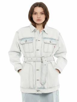 Diesel - Light Blue Shirt Collar Jacket (XS)