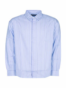 JACQUEMUS - Blue Relaxed Stripes Shirt