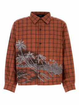 Amiri - Red Regular Check Shirt