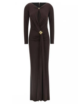 Elisabetta Franchi - Brown Red Carpet dress