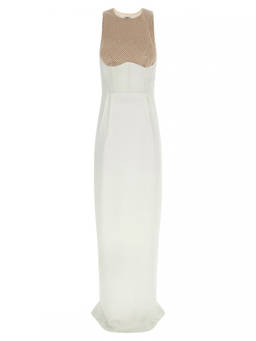 Elisabetta Franchi - White Red Carpet dress