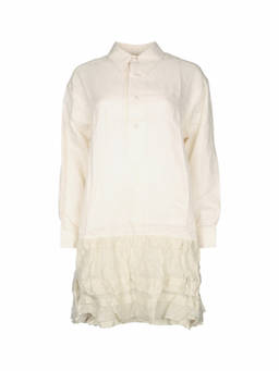 PRADA - Shirt Collar Mini Dress (XXS)