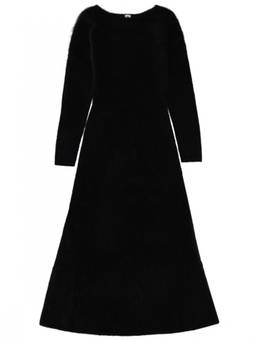 The Garment - Black Round Neck Maxi Dress