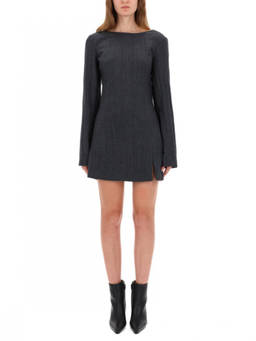Our Legacy - Grey Boat Neck Mini Dress