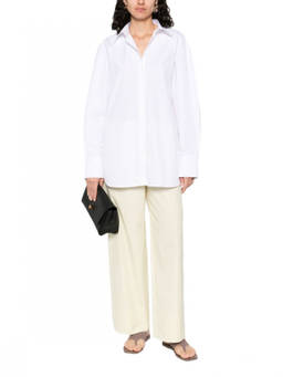 Toteme - White COTTON SHIRT (M)