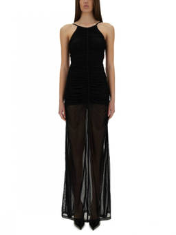 Diesel - Black Halter Neck Maxi Dress (S)