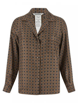 Max Mara - Brown Regular Printed Shirt