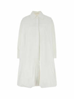 Jil Sander - White Poplin Shirt Dress (L)