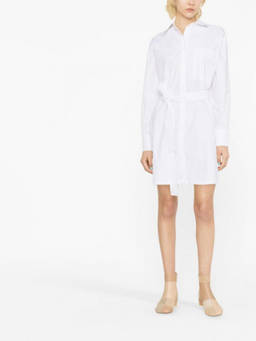 Sportmax - White Cotton Shirtdress (M)