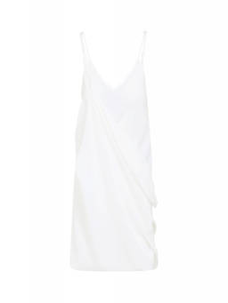 MM6 Maison Margiela - White Silk Mini Dress