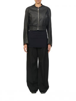 MM6 Maison Margiela - Black Cropped Jacket (L)