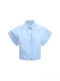 Jacob Cohen - Light Blue Relaxed Stripes Shirt (L)
