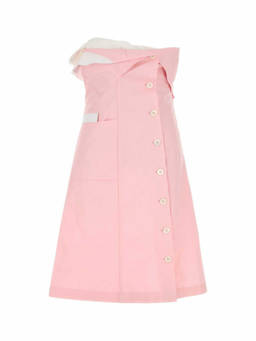 Miu Miu - Pink Poplin Dress