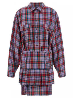 Vivienne Westwood - Multicolour Shirt Collar Mini Dress (S)
