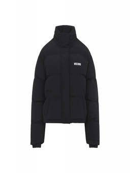 Moschino - Black Logo Turtle Neck Jacket
