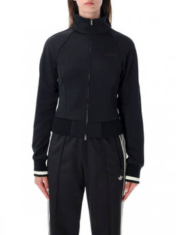 Wales Bonner - Black Logo Mock Collar Jacket