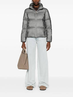 Herno - Grey Quilted Jacket (2XL)