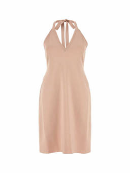 Ferragamo - Pink Stretch Viscose Blend Dress (M)