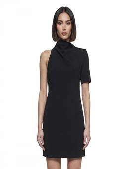 Sportmax - Black Turtle Neck Mini Dress (XS)