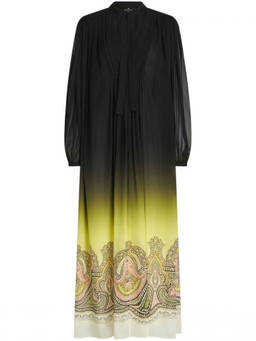 Etro - Mulit Color Printed Silk Dress (XS)