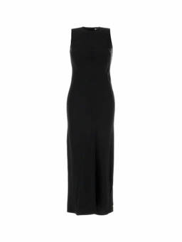 AMI Paris - Black Sleeveless Midi Dress