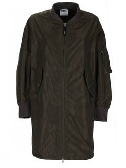 Aspesi - Khaki Solid Mock Collar Jacket