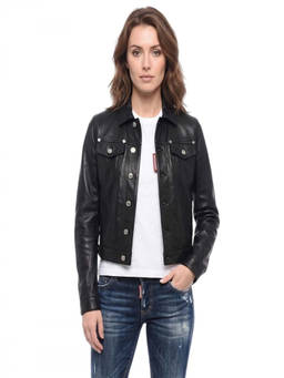 Dsquared2 - Black Shirt Collar Jacket