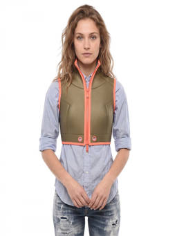 Dsquared2 - Green Mock Collar Jacket (XS)