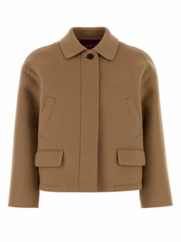 Gucci - Beige Solid Jacket