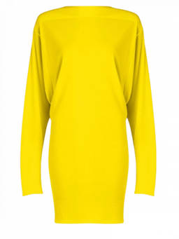 JACQUEMUS - Yellow Mistral Mini Dress (M)