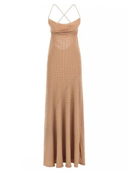 Pinko - Beige Slip Dress (M)