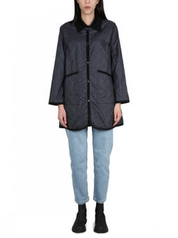 Lavenham - Black Quilted Shirt Collar Jacket