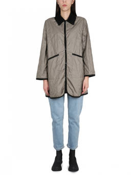 Lavenham - Beige Quilted Shirt Collar Jacket