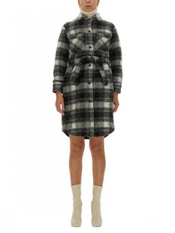 Woolrich - Black Checks Shirt Collar Jacket (L)