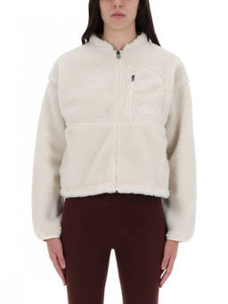 The North Face - White Solid Band Collar Jacket
