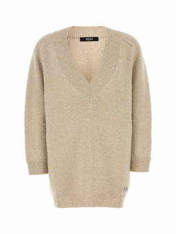 Versace - Beige Wool Blend Sweater Dress (L)