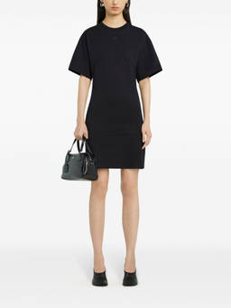Courreges - Black T-shirt Mini Dress (XS)