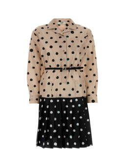 Fendi - Multicolour Polka Dot Shirt Dress