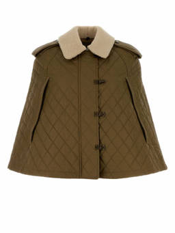 Burberry - Olive Quilted Shirt Collar Jacket (XS/S)