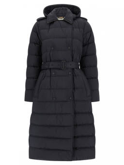 Burberry - Black Quilted Shirt Collar Jacket (XL)