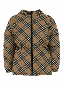 Burberry - Beige Hooded Jacket